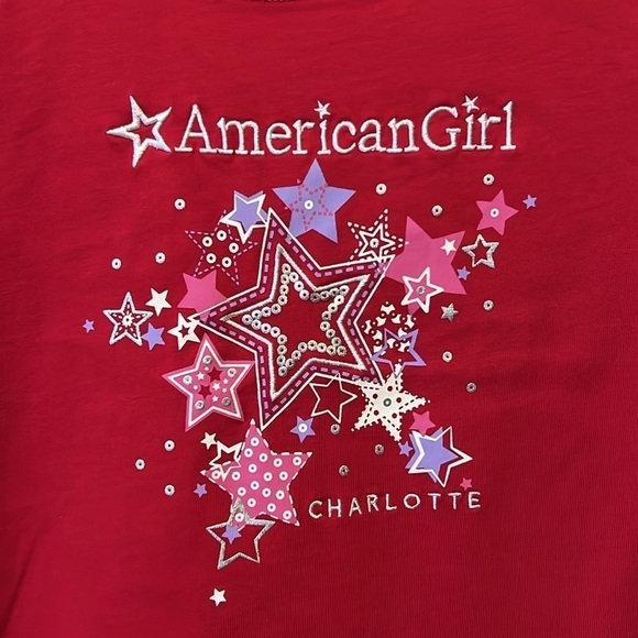 American Girl Charlotte t-shirt size M 10-12 - Picture 2 of 4